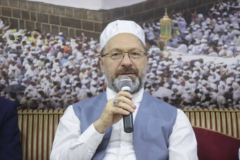 Diyanet İşleri Başkanı Erbaş: “Türkiye’nin hac organizasyonunda geldiği nokta bizi sevindiriyor”