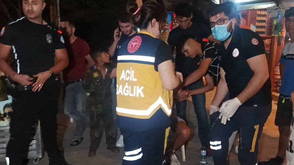 İki grup arasında kavga: 1 yaralı