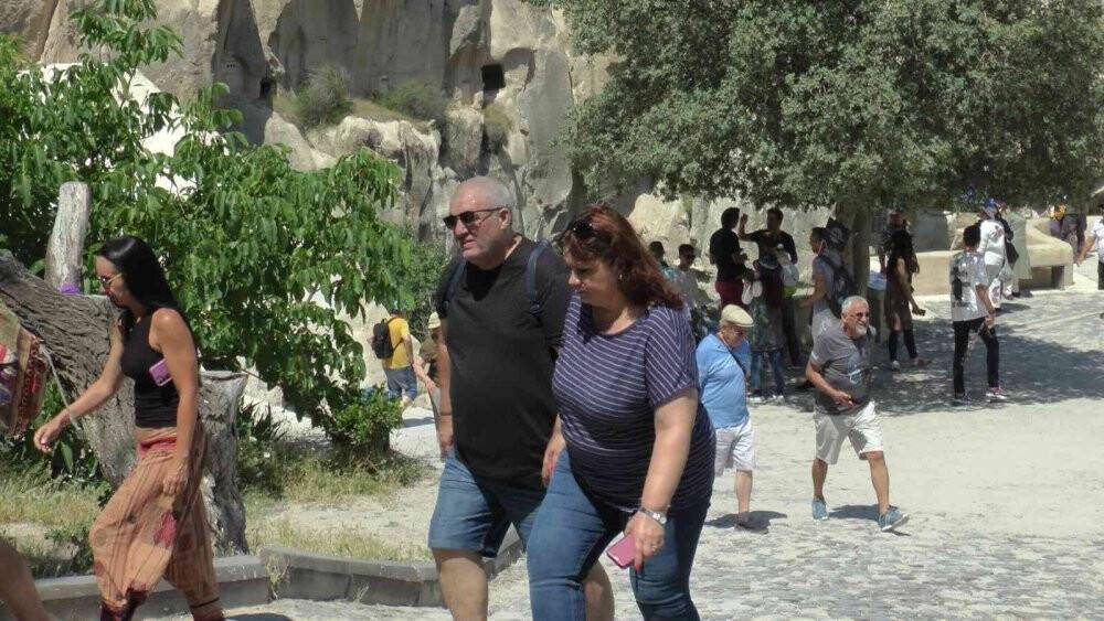 Kapadokya’da bayram yoğunluğu