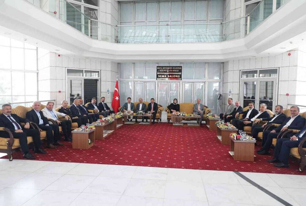 Konya’da bayramlaşma programı yapıldı