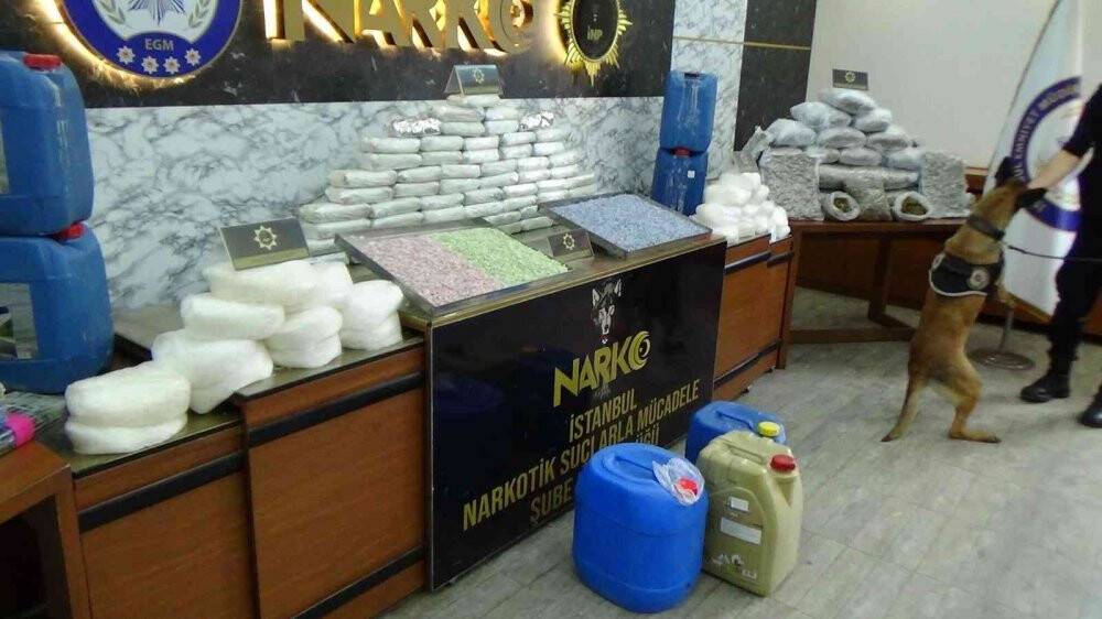 İstanbul’da büyük çaplı uyuşturucu operasyonu: 367 kilo uyuşturucu ele geçirildi