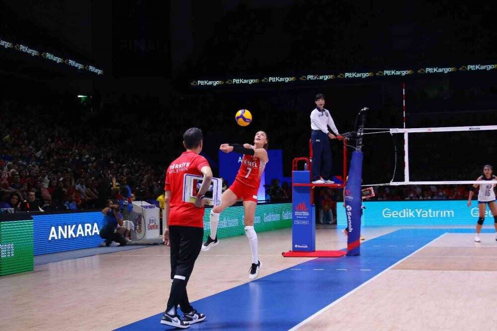 FIVB Kadınlar Milletler Ligi: Türkiye:3 - Tayland:1