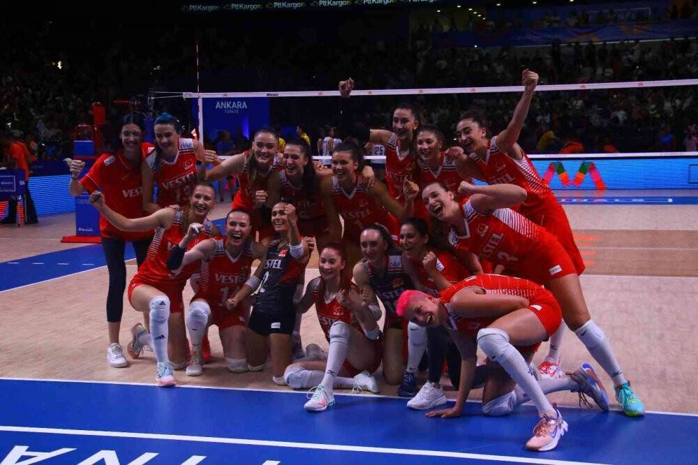 FIVB Kadınlar Milletler Ligi: Türkiye:3 - Tayland:1