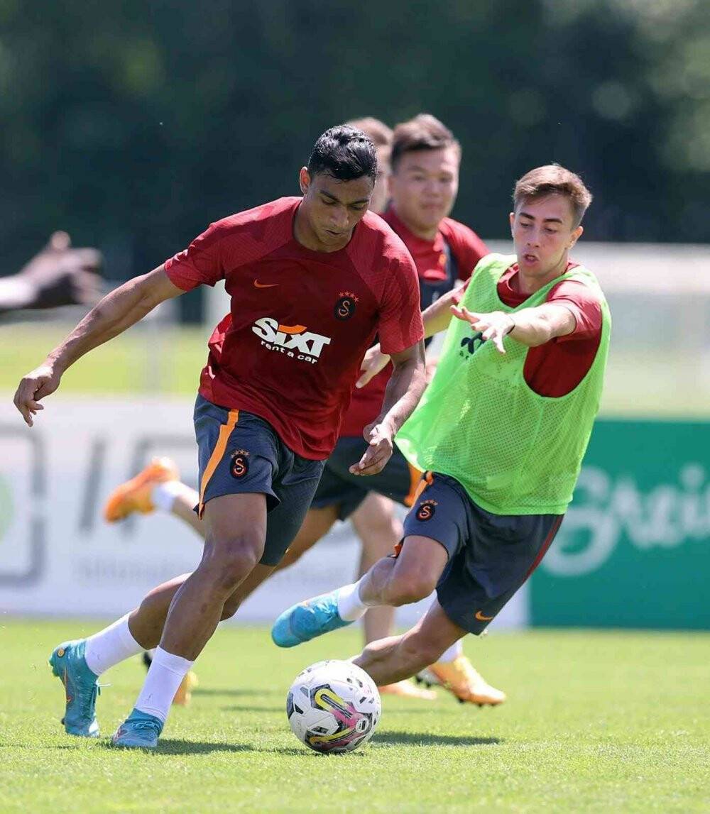 Galatasaray günü tek antrenmanla tamamladı