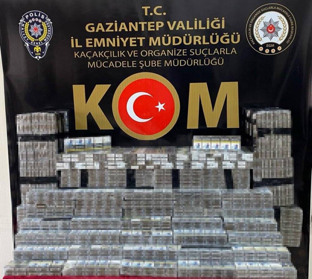 Gaziantep’te 37 şahsa kaçakçılıktan işlem yapıldı