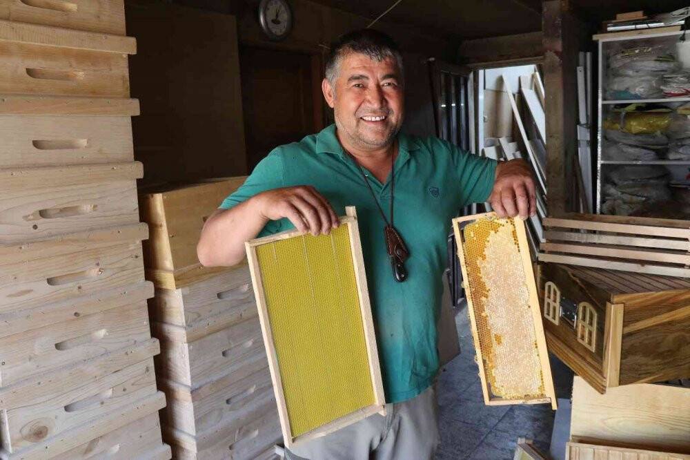 (ÖZEL) ‘Bal işçileri’ Odunpazarı Evleri’ni simgeleyen kovanda üretim yapacak