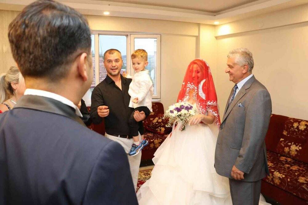 Amerikalı geline Amasya’da Türk usulü düğün