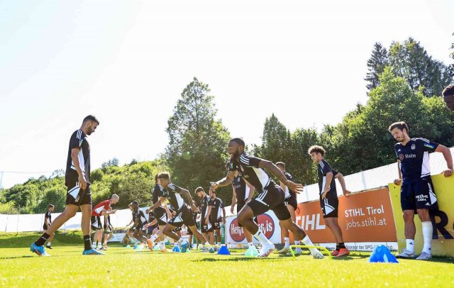 Beşiktaş, Avusturya’da yeni sezon çalışmalarını sürdürüyor