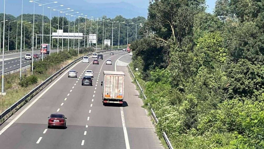 TEM Otoyolu Düzce geçişinde akıcı trafik hakim