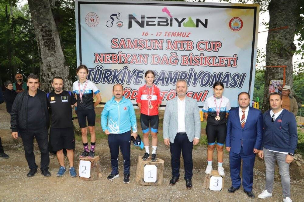 Türkiye Dağ Bisikleti Şampiyonası Nebiyan’da yapıldı