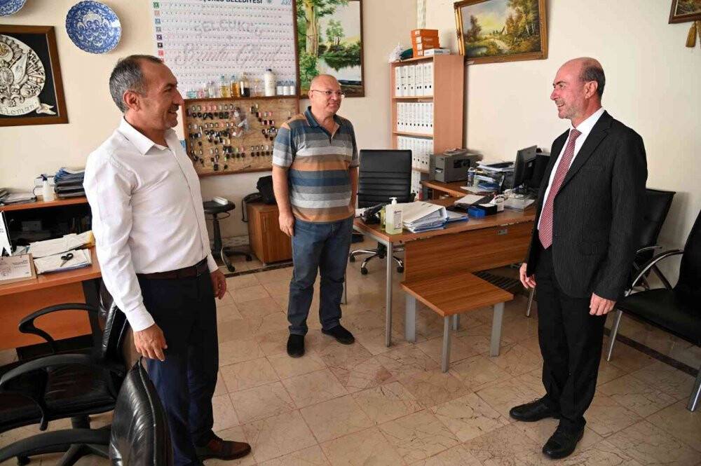 Başkan Pekyatırmacı personelle buluşmaya devam ediyor