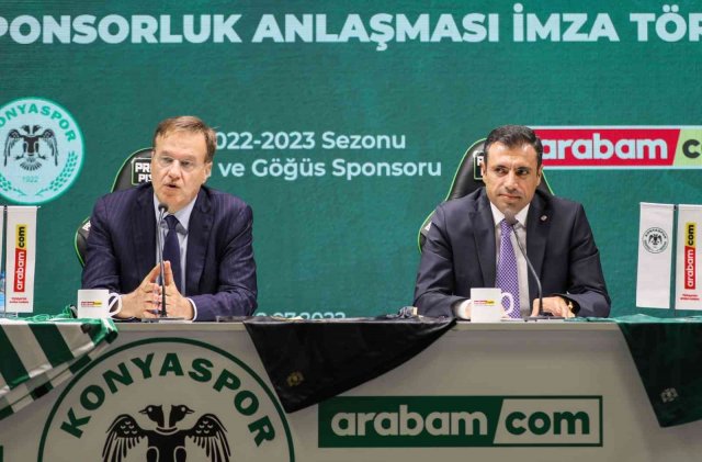 Konyaspor isim ve forma sponsoruyla sözleşme imzaladı