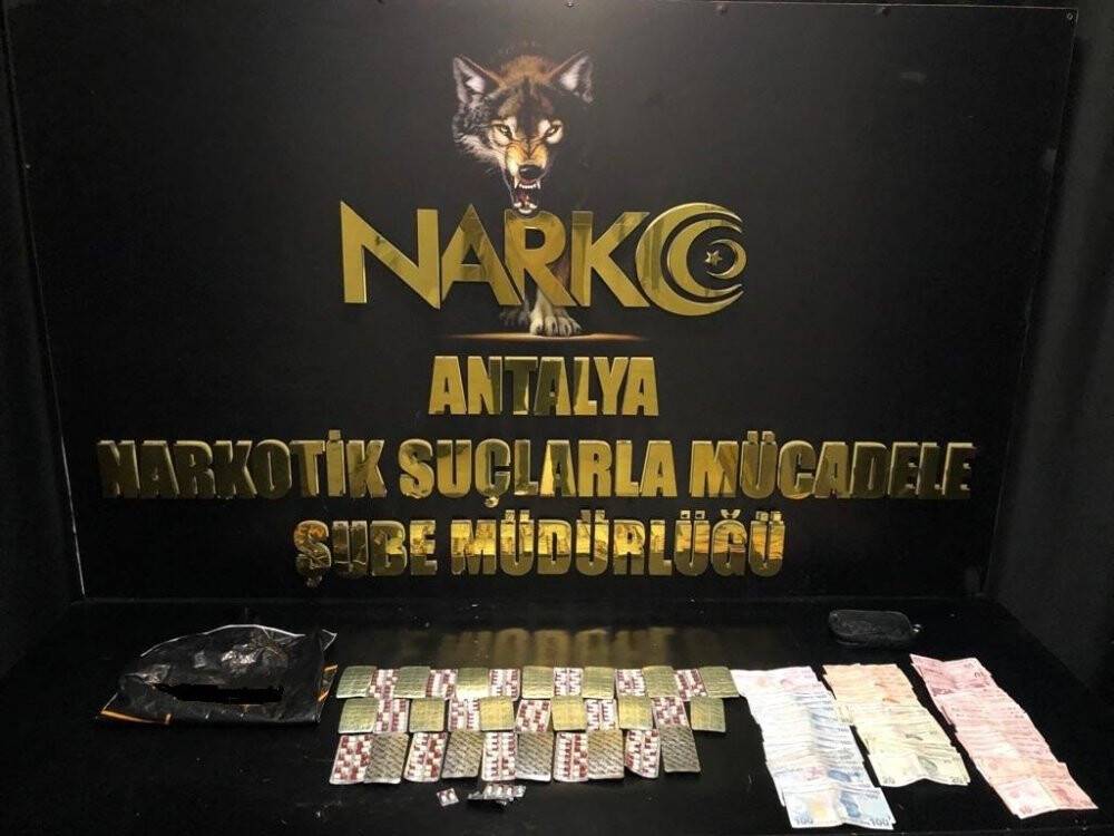 Antalya’da üç ayrı uyuşturucu operasyonu: 6 gözaltı