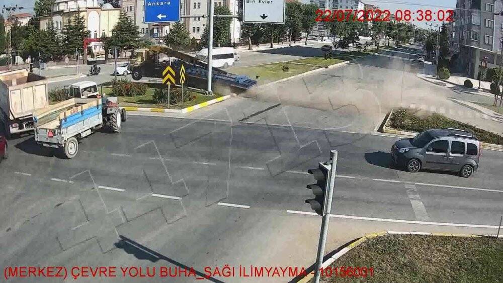 2 kişinin öldüğü feci kaza güvenlik kamerasında