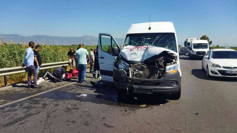 Aydın’da trafik kazası: 10 yaralı
