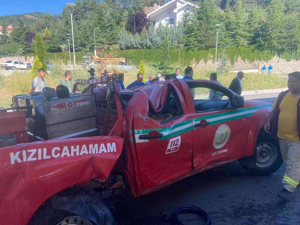 Başkent’te trafik kazası