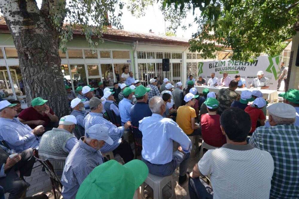 Bizim Meram Buluşmaları 6 mahalle ile başladı