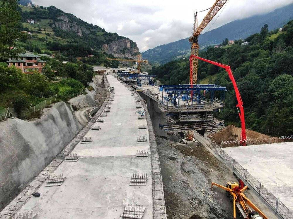 Yeni Zigana Tüneli’nin inşaatında sona geliniyor