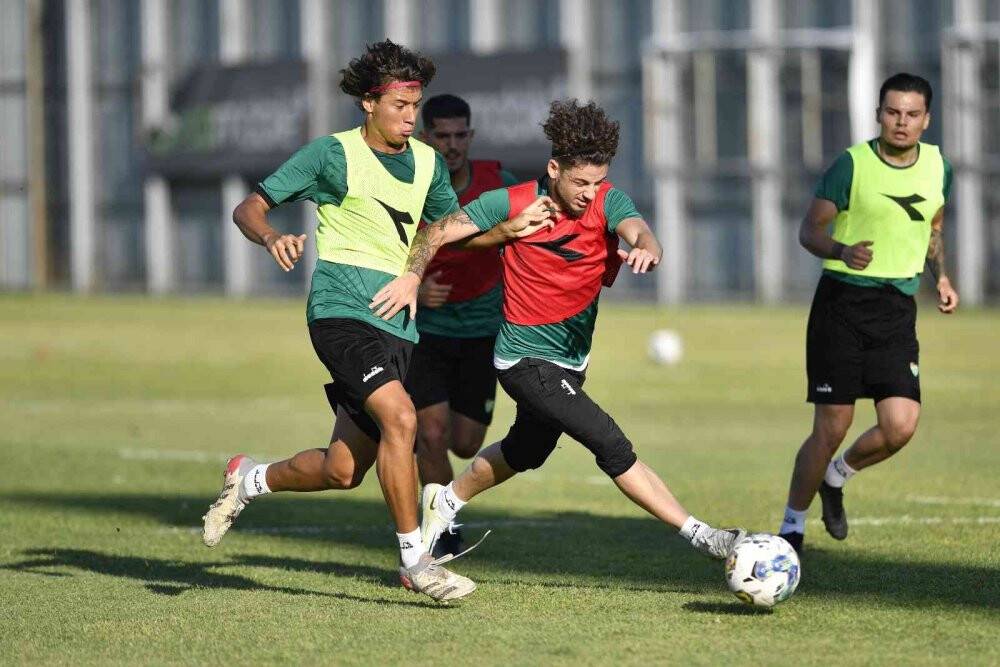 Bursaspor’da maç antrenmanı devam ediyor