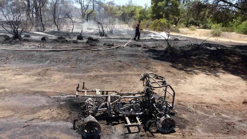 Antalya’da çamlık alandaki yangın kontrol altına alındı