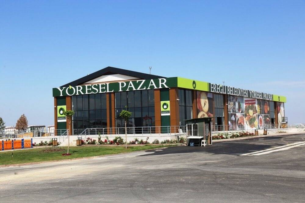 Ereğli Belediyesi Yöresel Pazar'ı ilgi odağı oldu