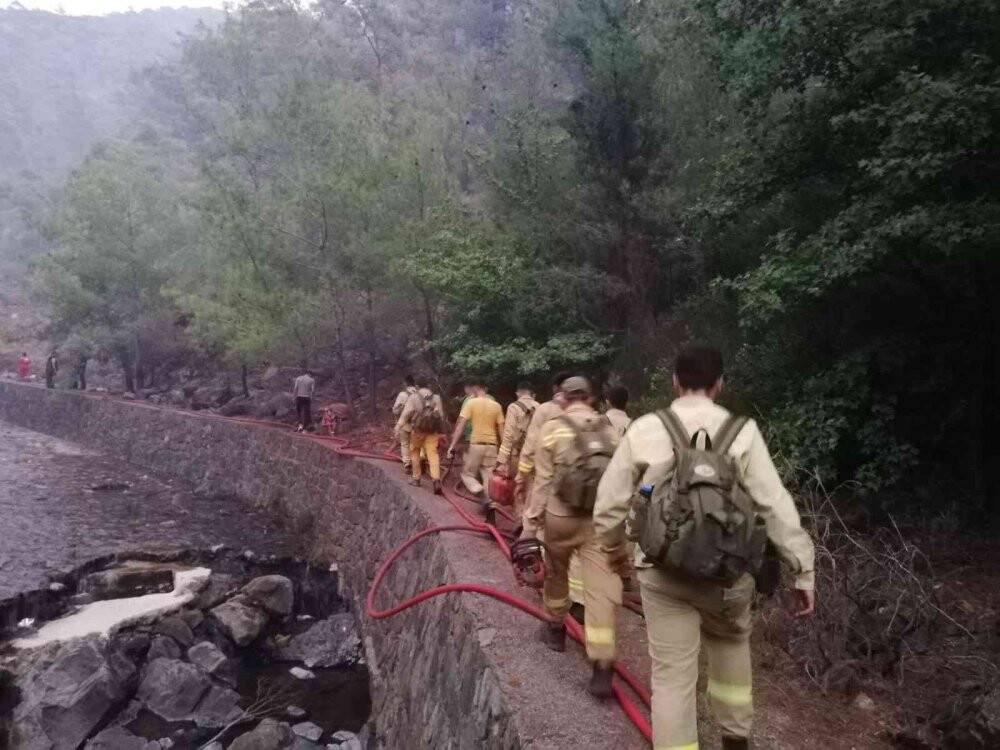 Marmaris’teki orman yangını kontrol altına alındı