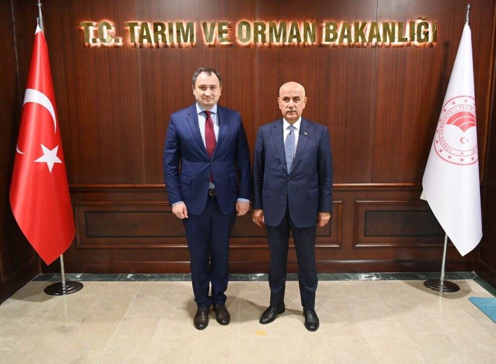Tarım ve Orman Bakanı Kirişci, Ukraynalı mevkidaşı ile bir araya geldi