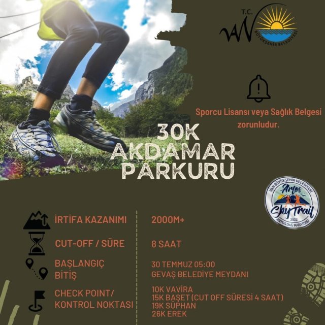 Türkiye’nin ilk ‘Uluslararası Ultra Sky Trail Maratonu’ Van’da yapılacak