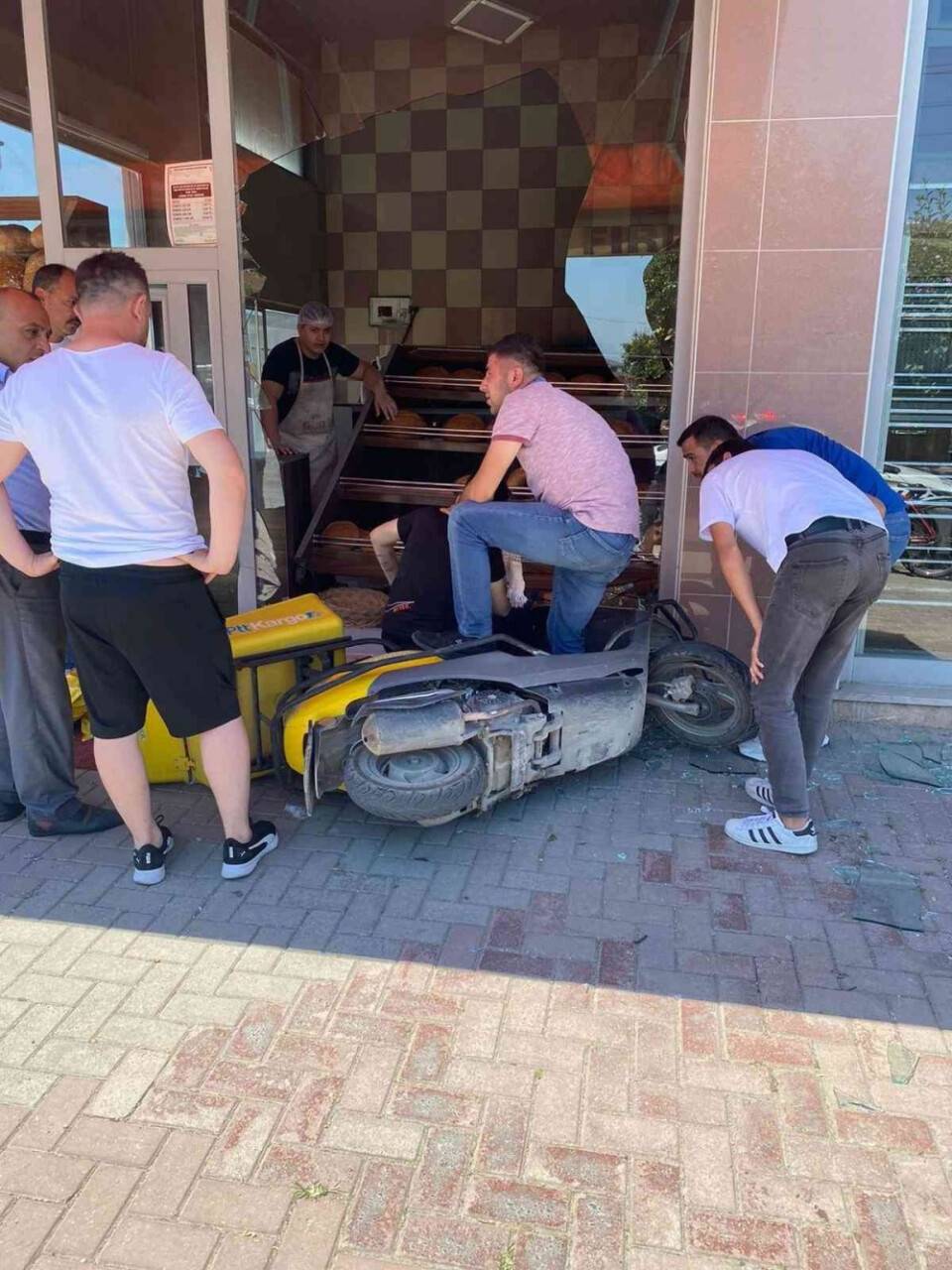 Çaldığı motosiklet sonu oldu