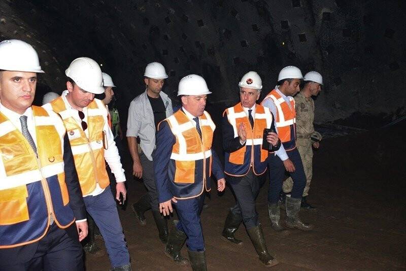 Türkiye’yi Kafkasya’ya bağlayacak Ilgar Tüneli’nde çalışmalar hızlandı