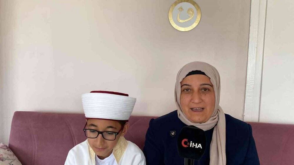 Ağlayarak gitmek istemediği Kur’an Kursunu 3 yılda bitirip hafız oldu