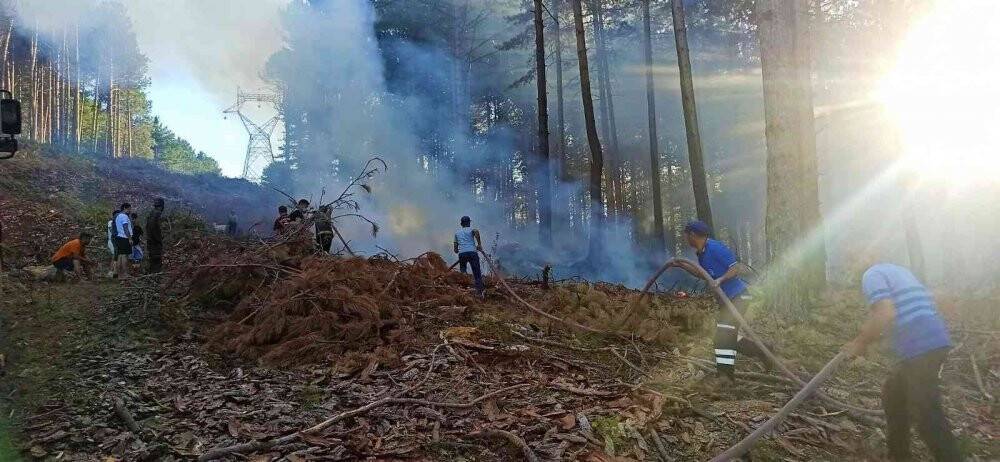 Aynı bölgede çıkan 2. yangın büyümeden söndürüldü