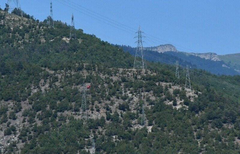 "Helikopter düştü" diye ihbarda bulununca ilçeyi ayağa kaldırdı