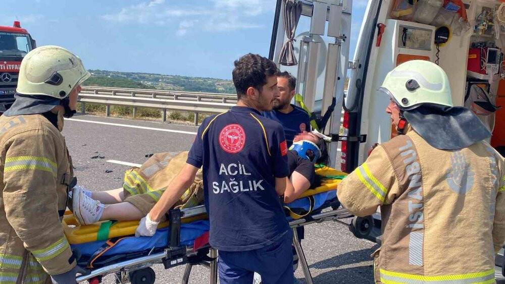 Kuzey Marmara Otoyolu’nda zincirleme kaza: 11 yaralı