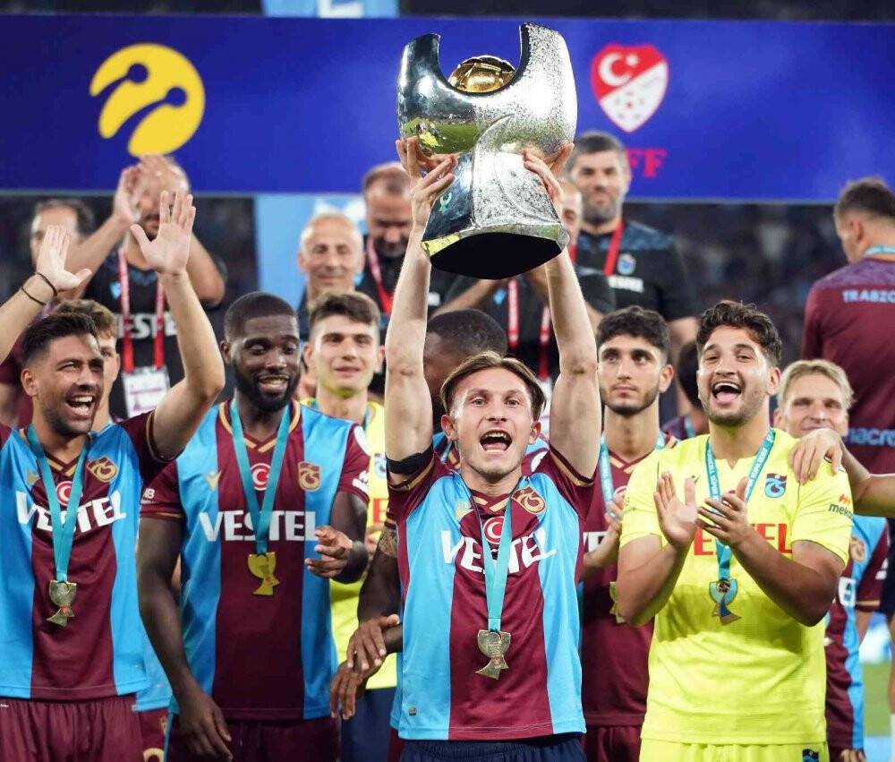 Süper Kupa’nın sahibi Trabzonspor