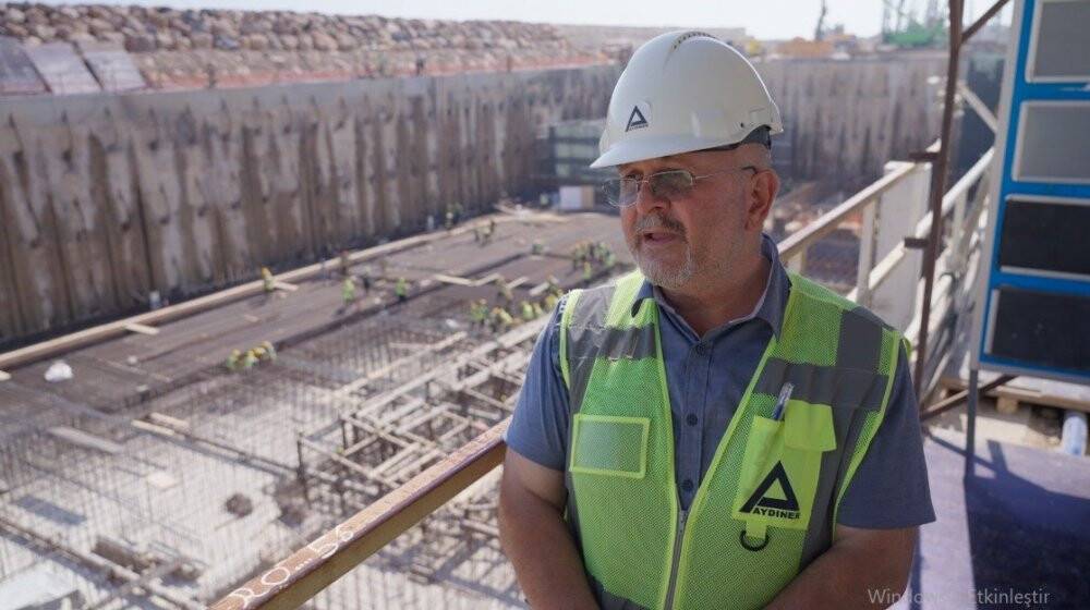 Akkuyu NGS sahasında çalışmalar hız kesmeden sürüyor