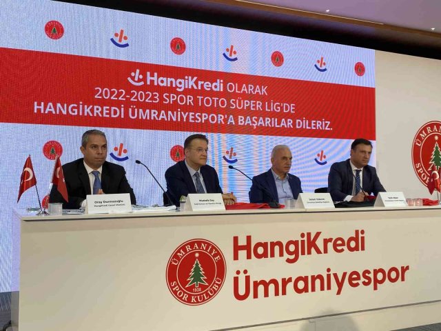 Ümraniyespor isim ve forma sponsorluğu anlaşması imzaladı