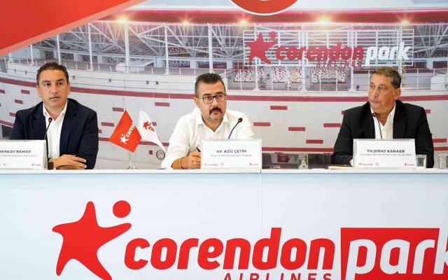 Corendon Airlines, Antalyaspor’un stat isim sponsoru oldu