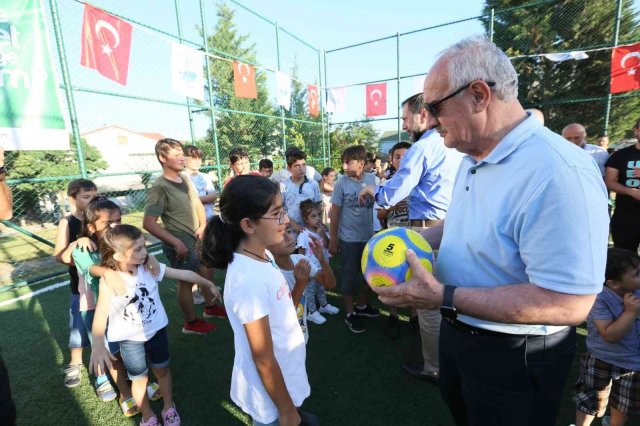 Fatih Sultan Mahallesi’ne yeni spor tesisi