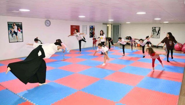 Çocuklar aikidoyu çok seviyor