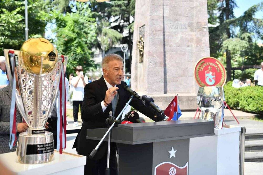 “Trabzonspor’un tüm başarıların hepsinde alnı ak, başı dik oldu”