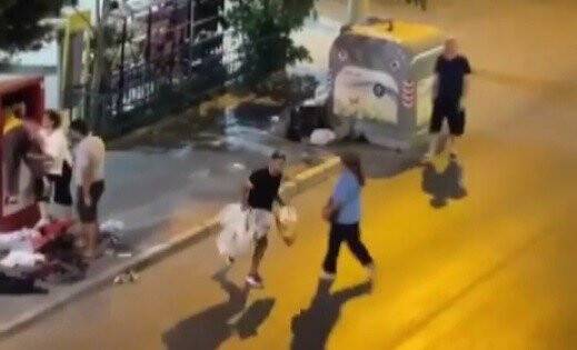 İhtiyaç sahipleri için konulan giyim kutusunu soydular