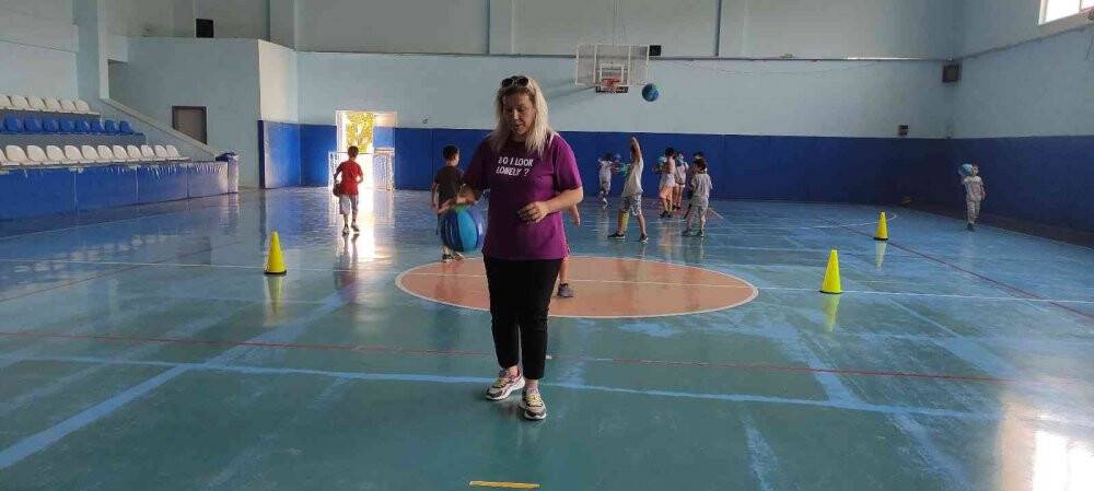 Milli sporcu kadın muhtar,  şampiyonlar yetiştiriyor