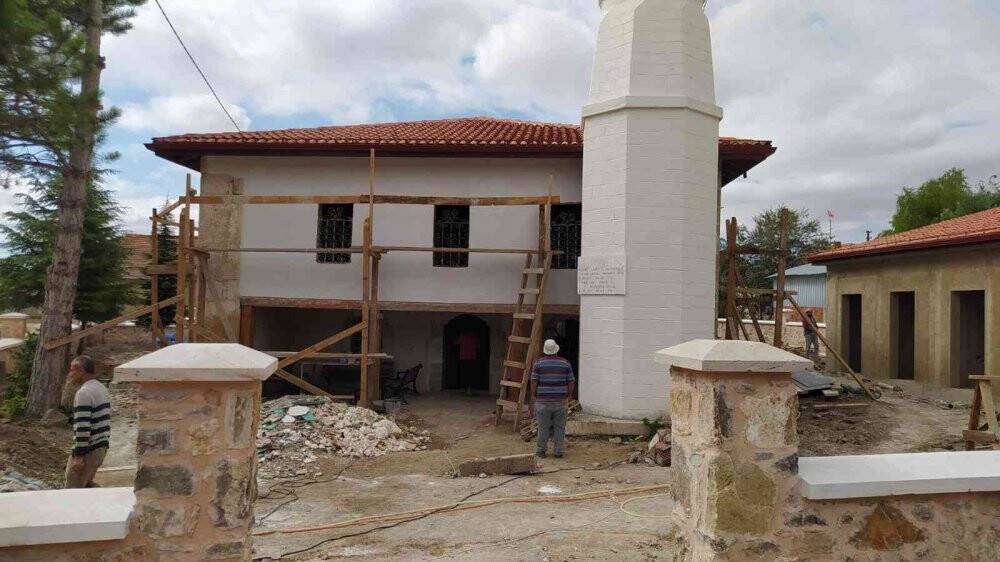 Türkiye’de ender camilerden biri, restore çalışmaları sürüyor