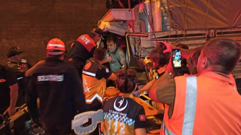 Bolu Dağı Tüneli’nde zincirleme kaza: 1 yaralı