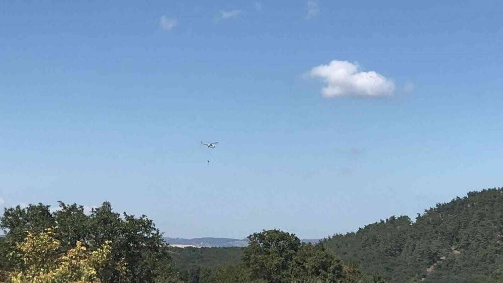 Çanakkale’de orman yangını