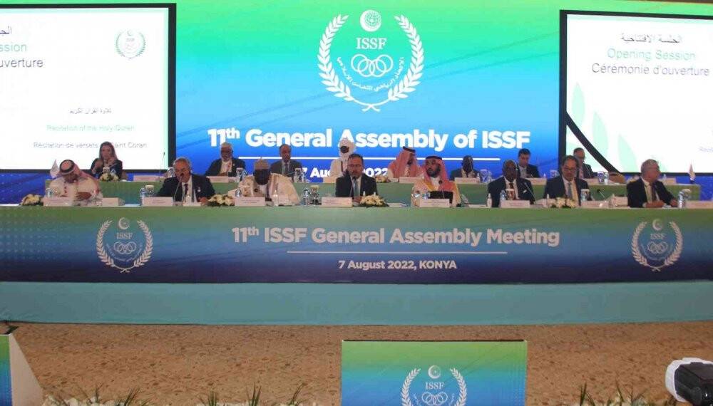 Uluslararası İslami Dayanışma Spor Federasyonu Genel Kurulu Konya'da gerçekleştirildi.