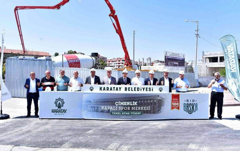 Karatay’da 100. yatırımın temeli atıldı