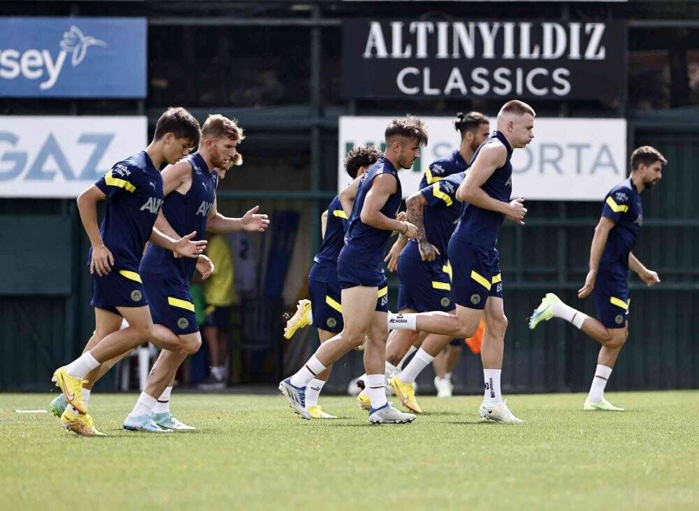Fenerbahçe, Slovacko maçının hazırlıklarını sürdürdü