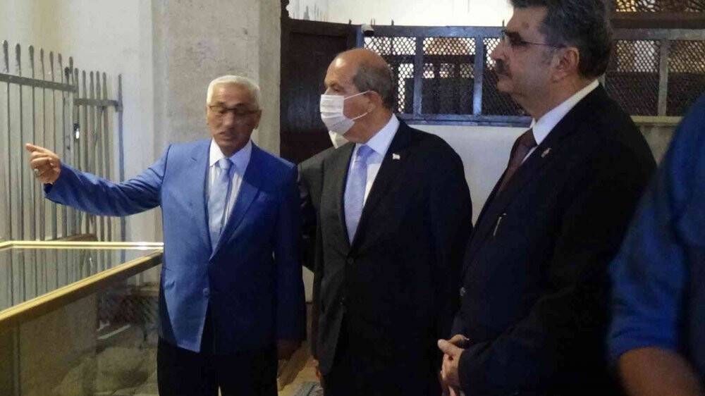KKTC Cumhurbaşkanı Ersin Tatar Mevlana Müzesi'ni ziyaret etti